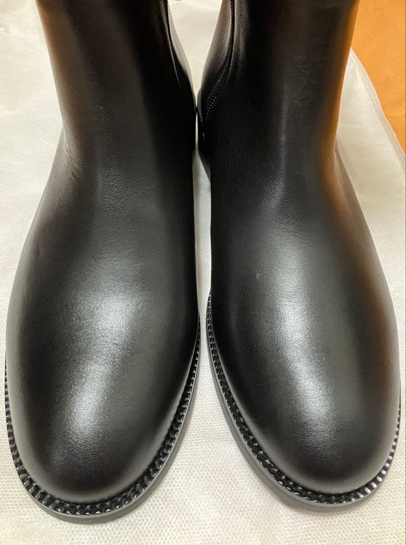 新品SLOBE IENA【REMME/レメ】 ブラックBASIC ロングブーツ