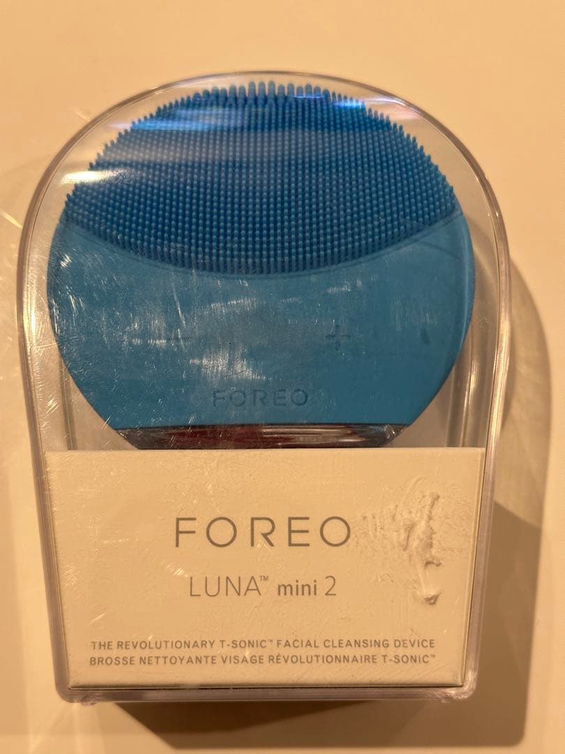 FOREO LUNA mini 2 電動洗顔ブラシ 音波振動 アクアマリン