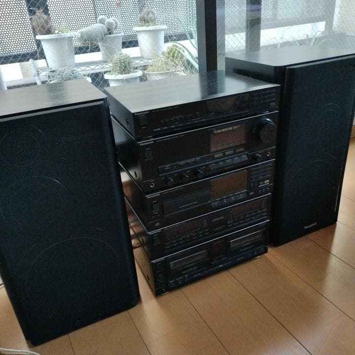 レア パナソニック CD、ラジオ、アンプ、カセットデッキ