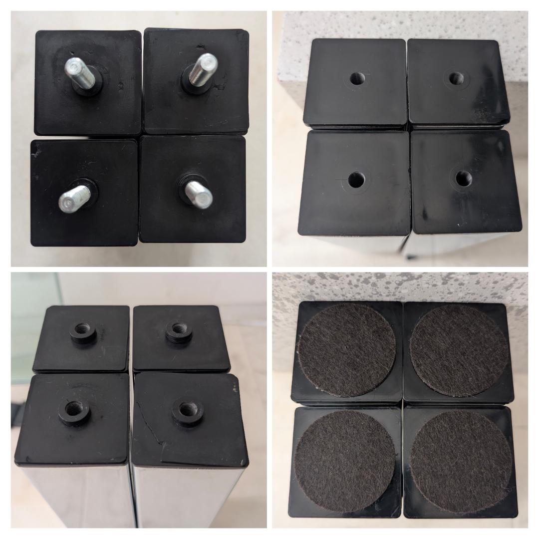 90s ヴィンテージ ガラス シェルフ スタイリッシュ モダン