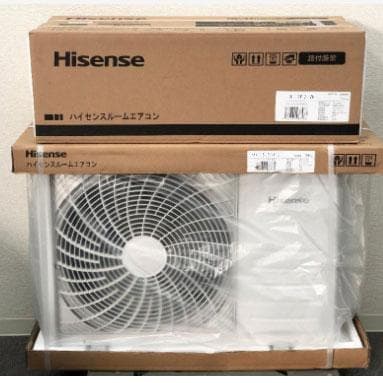 みっちゃん新品☆工事費込み☆ハイセンス6畳2025年取外し廃棄込み埼玉静岡