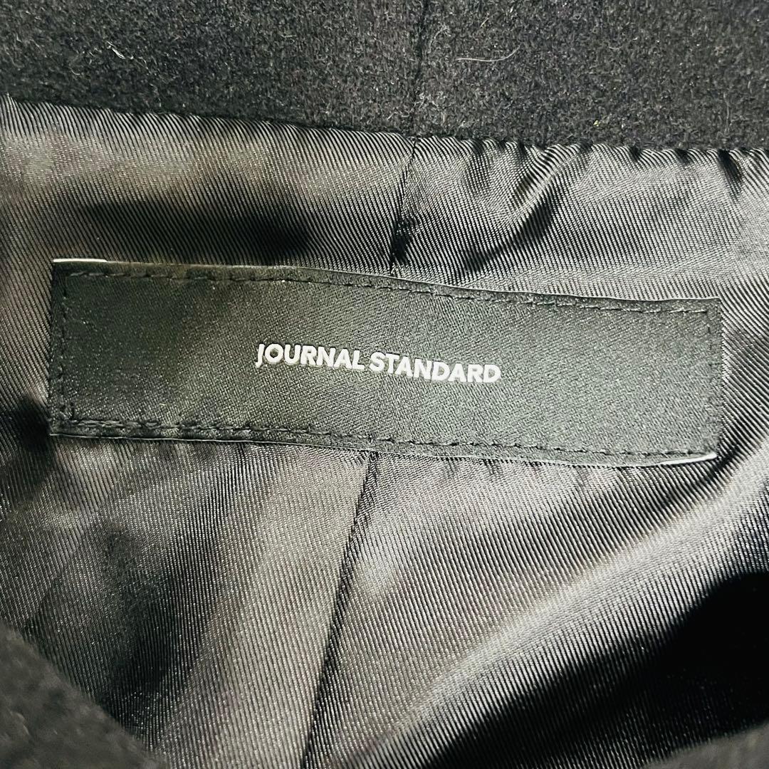 近年　ジャーナルスタンダード スーパー140モッサフードコート ウール 黒