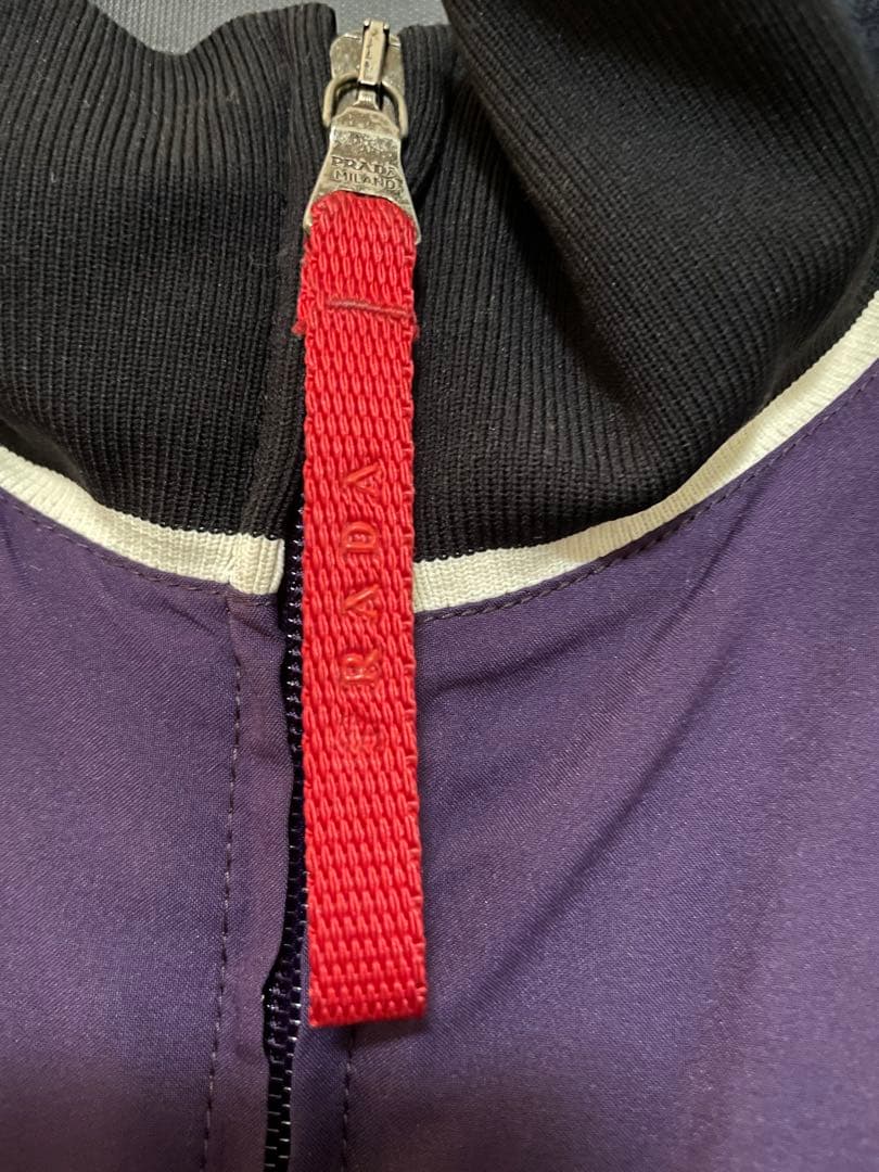 prada sport ナイロンジャケット パープル
