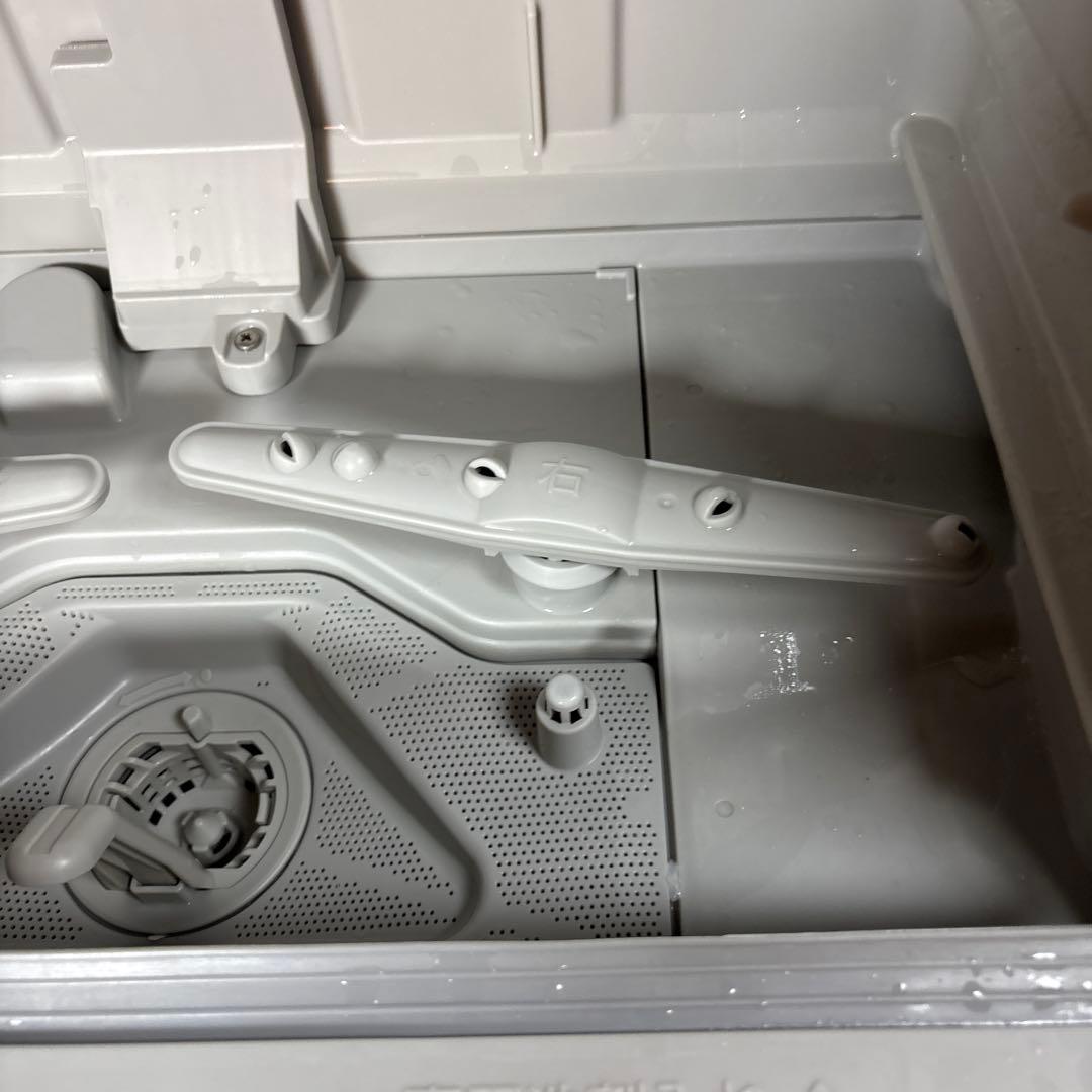 【専用】台座付き 食洗機 Panasonic NP-TSK1-W＆分岐栓