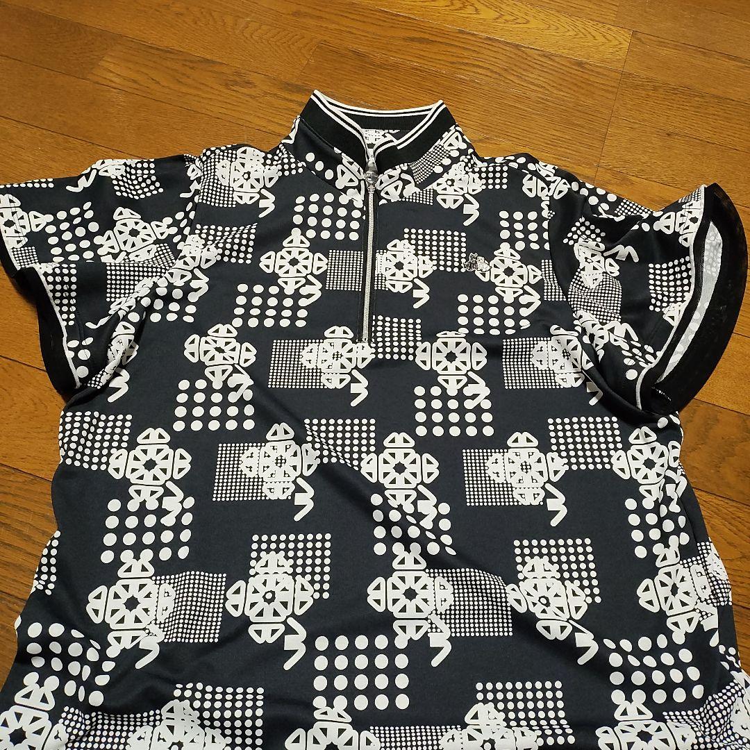 BLACK＆ホワイト、ｌLJポロシャツ