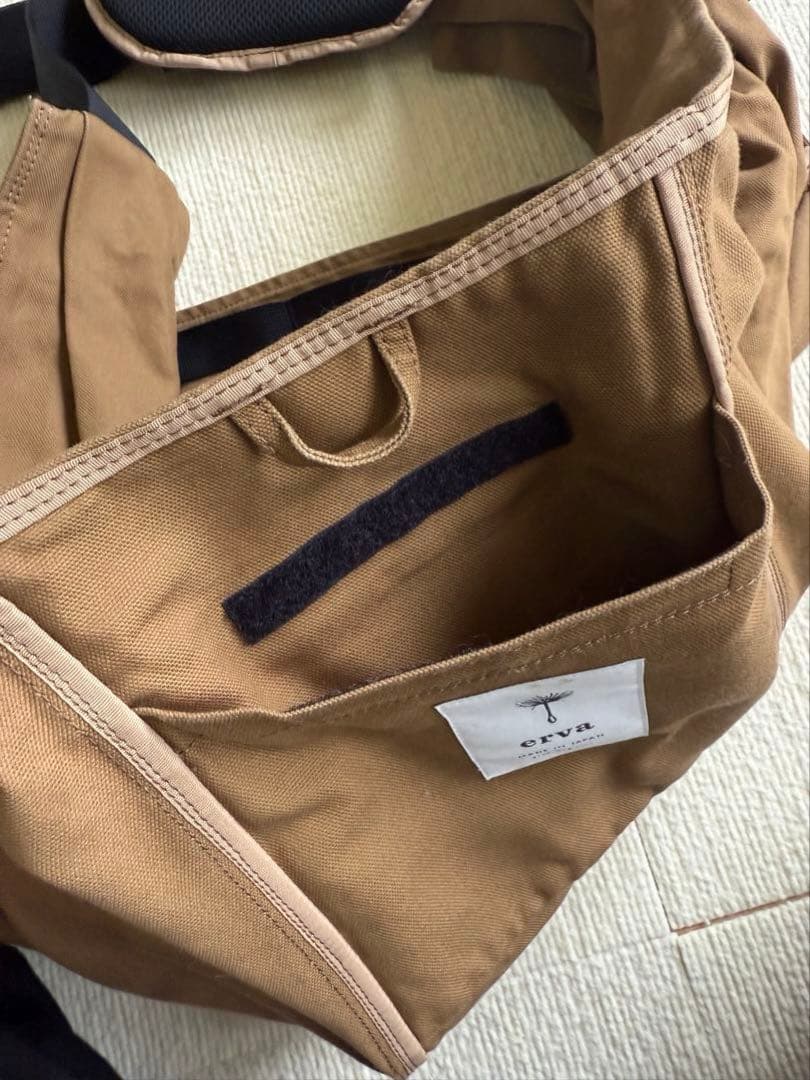 erva エルバ　多機能スリング　サイズ２　コヨーテ　ナノイーXで洗濯済み　取説