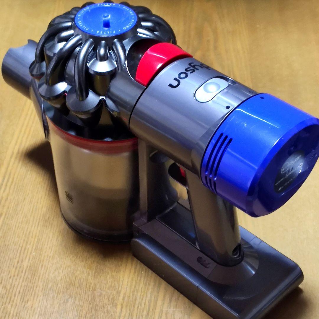 ダイソン V8SV10 掃除機 分解清掃済み 動作品 純正バッテリー３つセット