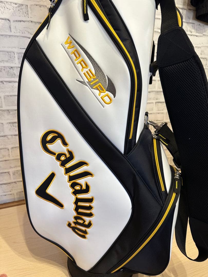 【美品】Callaway キャロウェイVerano キャディバッグ ホワイト