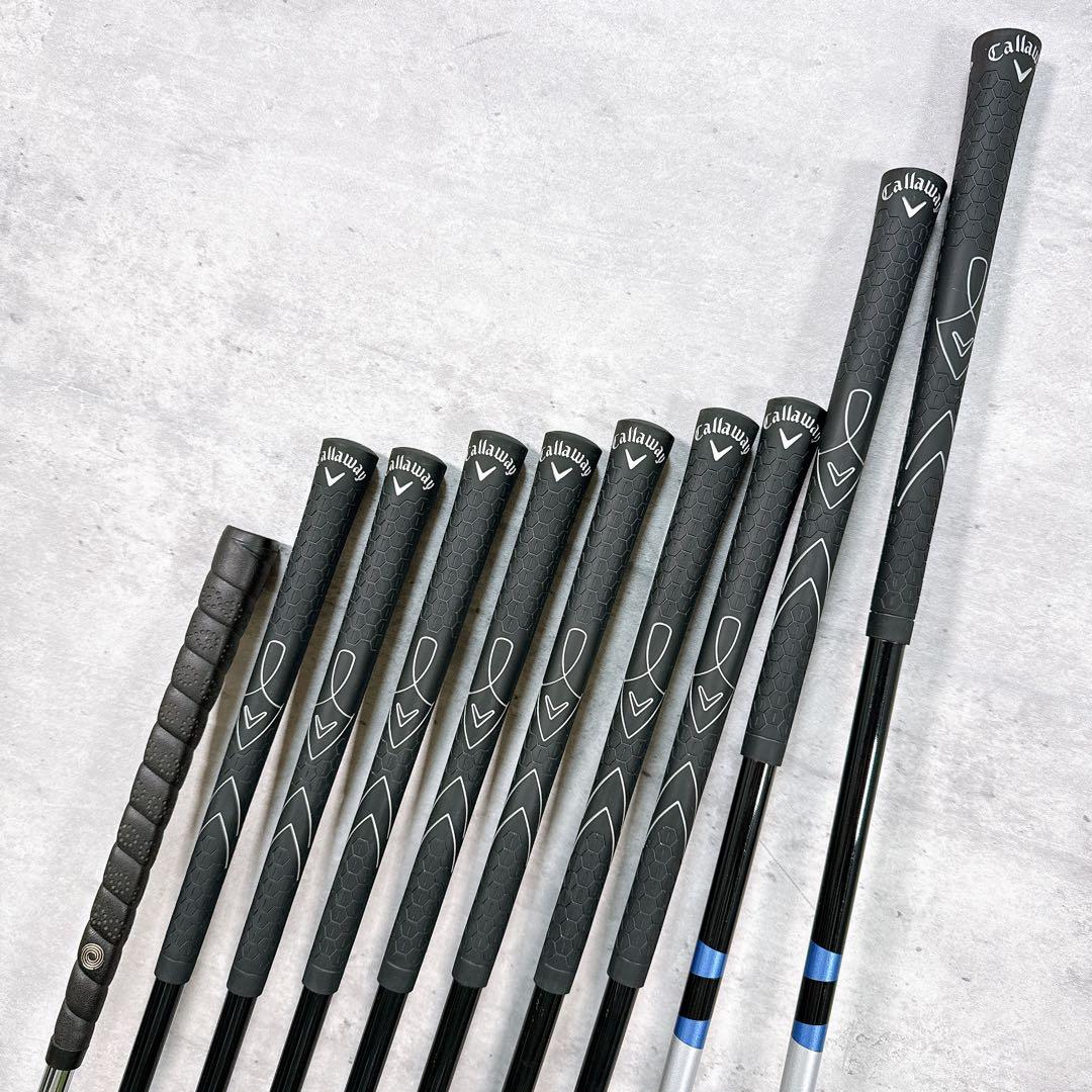 ゴルフクラブセット メンズ キャロウェイ ウォーバード 青 ブルー 【K430】