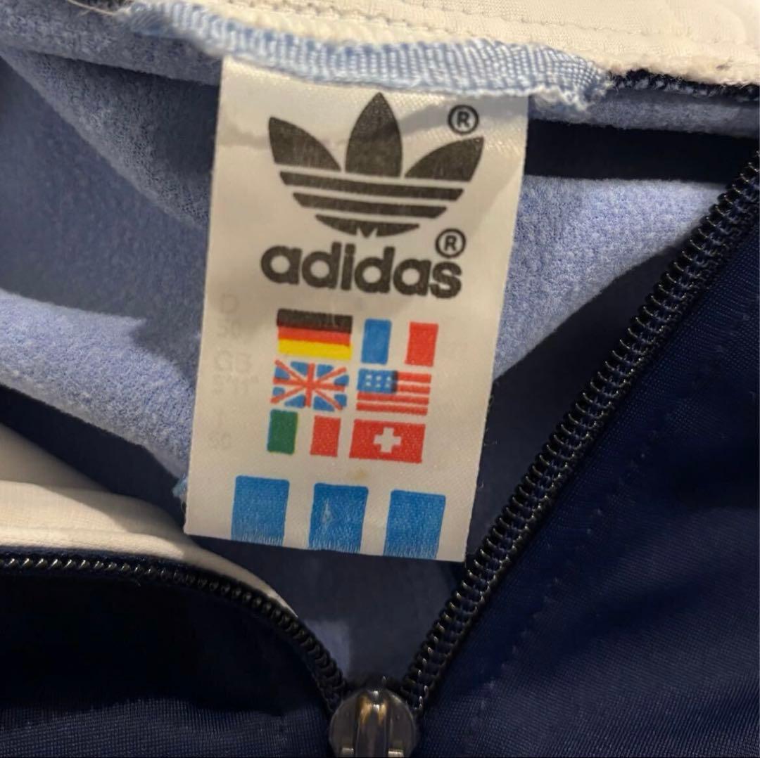 80s adidas アディダス プルオーバー トラックジャケット ジャージ