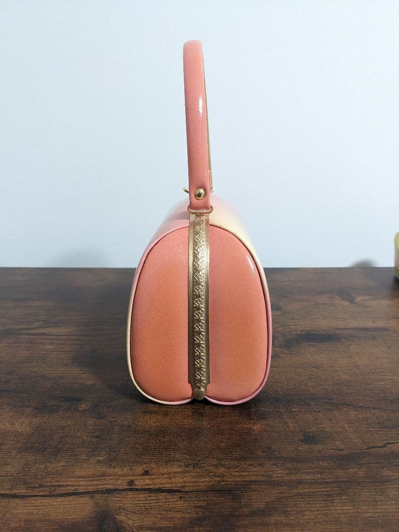 和装用 草履とバッグセット 花柄 パステルカラー ゴールド ピンク 山庄