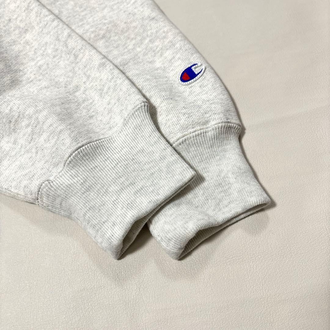 新品◎Champion 別注 フードハーフジップドロストプルオーバー