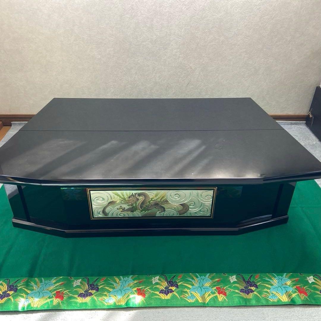 五月人形　彫金　飾り棚＆屏風