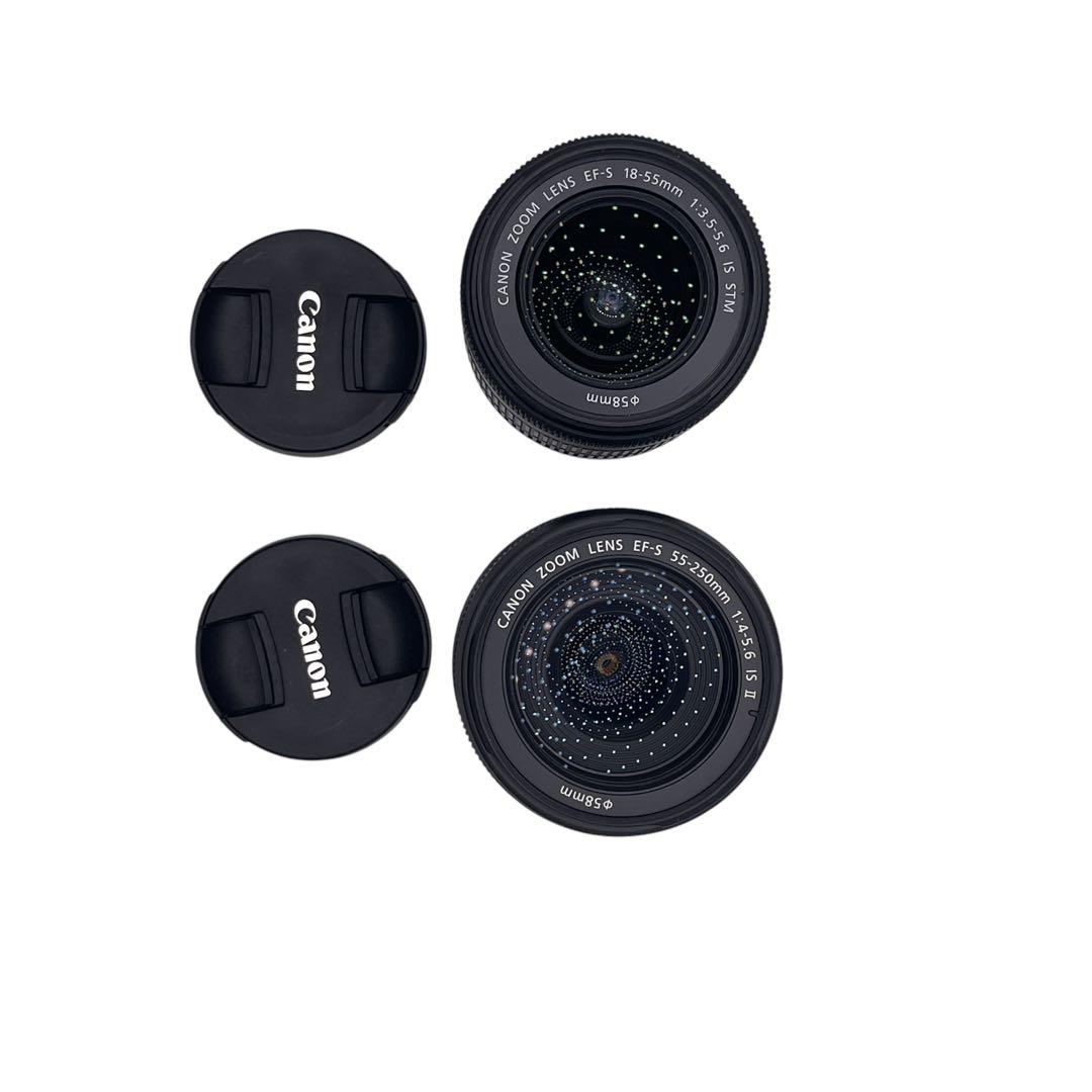 一眼レフカメラ Canon EOS 7D Mark II標準&望遠レンズセット