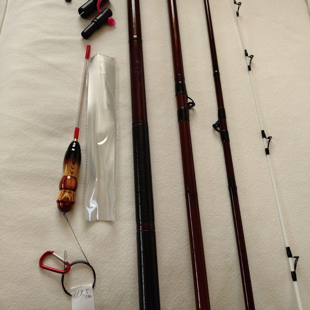 再々値下げしました！！　ダイワ　石鯛竿　初代剛心竿改　五四四 実用品　ウニ通し付
