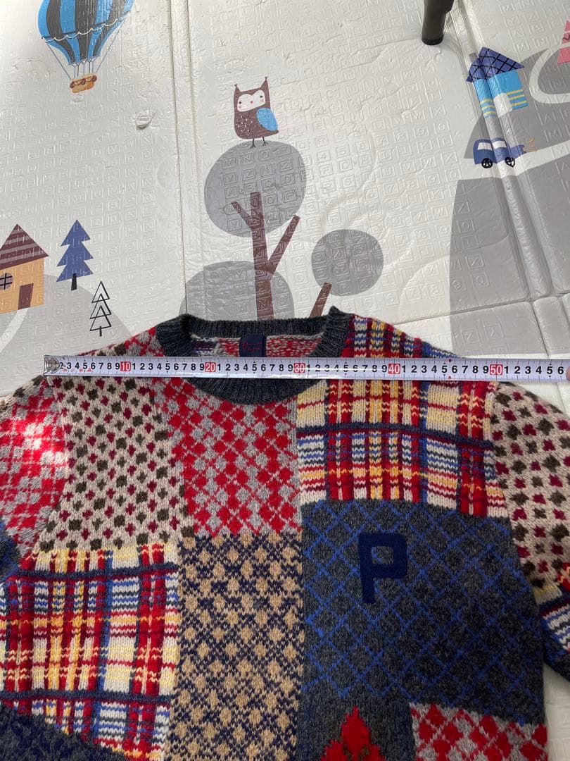 PAPAS パパス ニット セーター メンズ L