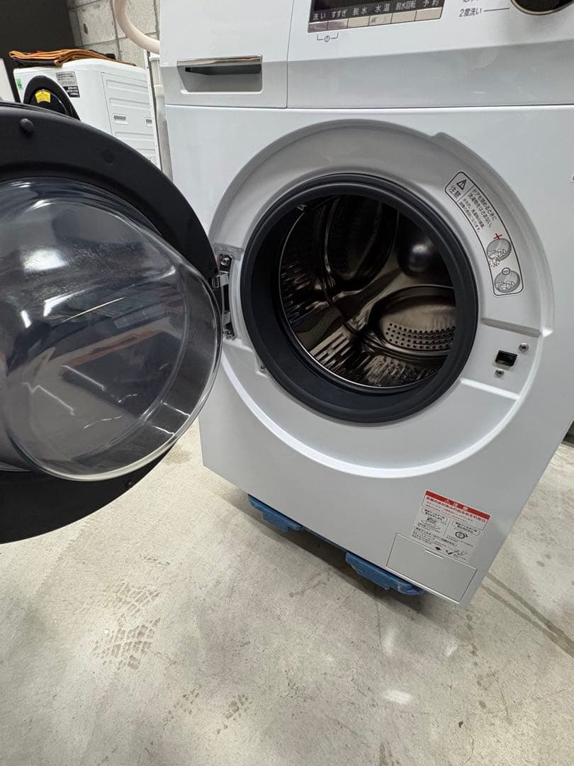 無料配送設置込 2022年 AQUA ドラム式洗濯機 8kg