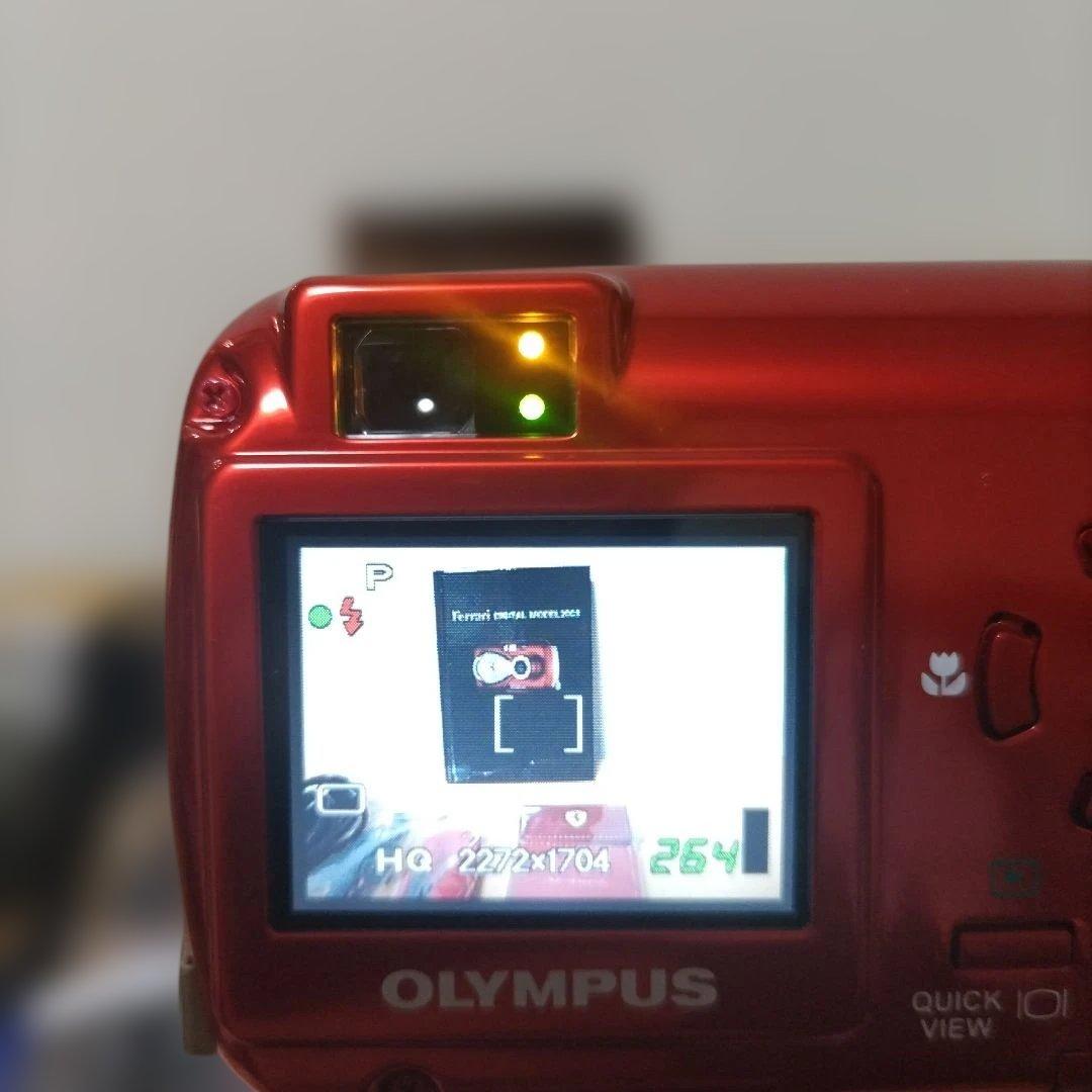 オリンパス フェラーリデジタルモデル2003 Ferrari ほぼ無傷に近い美品