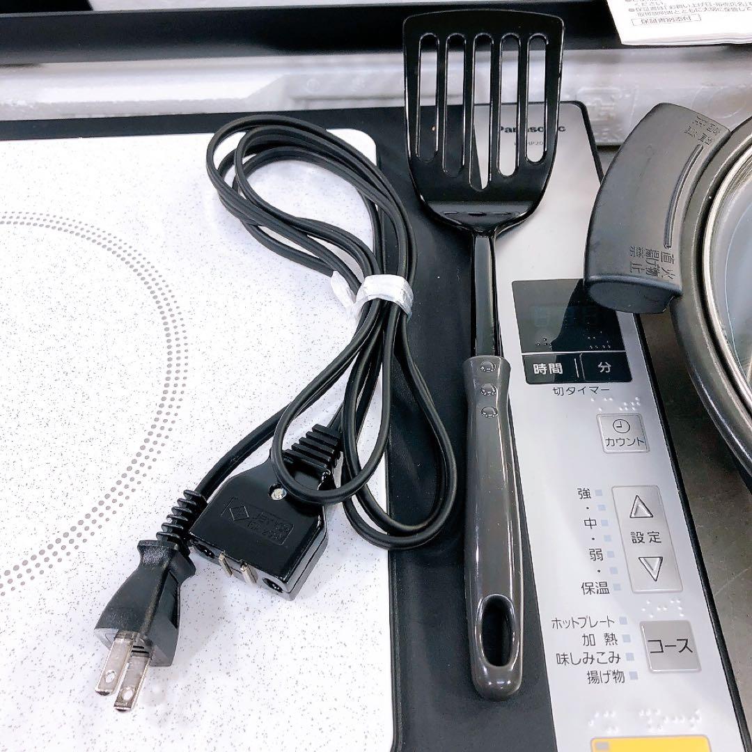【未使用】パナソニック IHホットプレート 専用プレート鍋付 KZ-HP2000