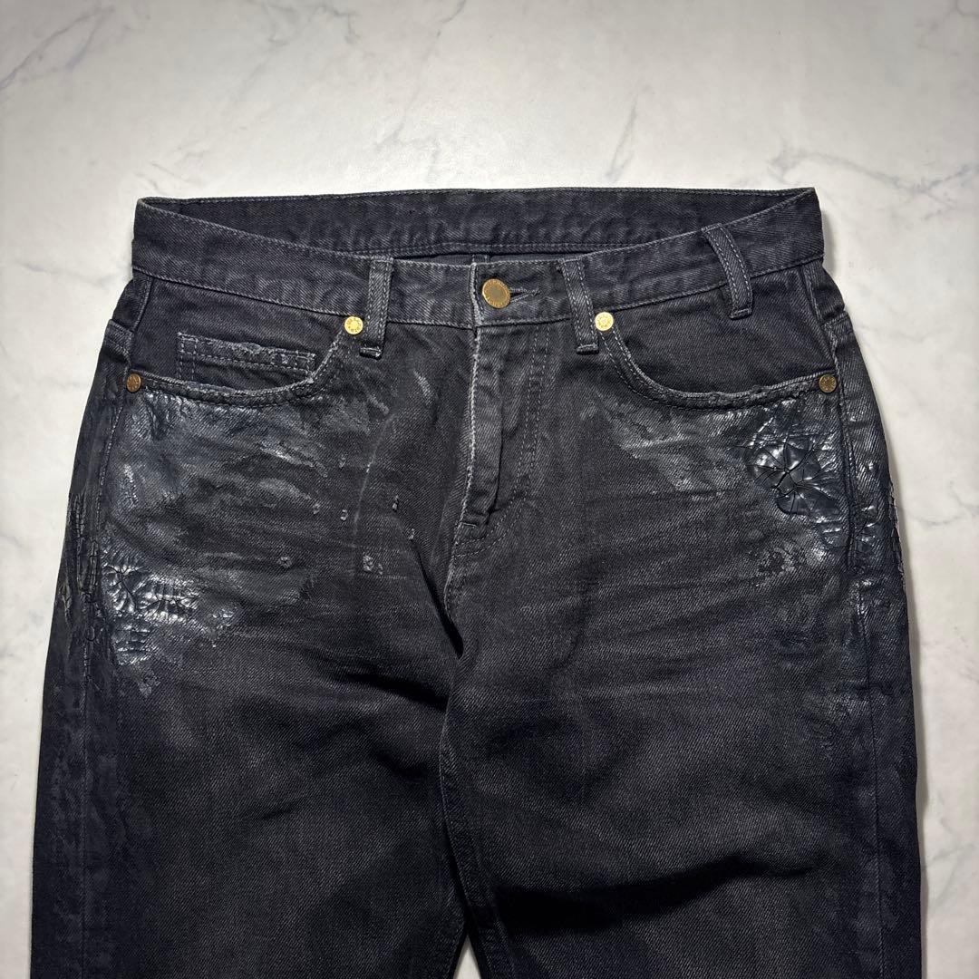 パンツ JIL SANDER coated skinny denim