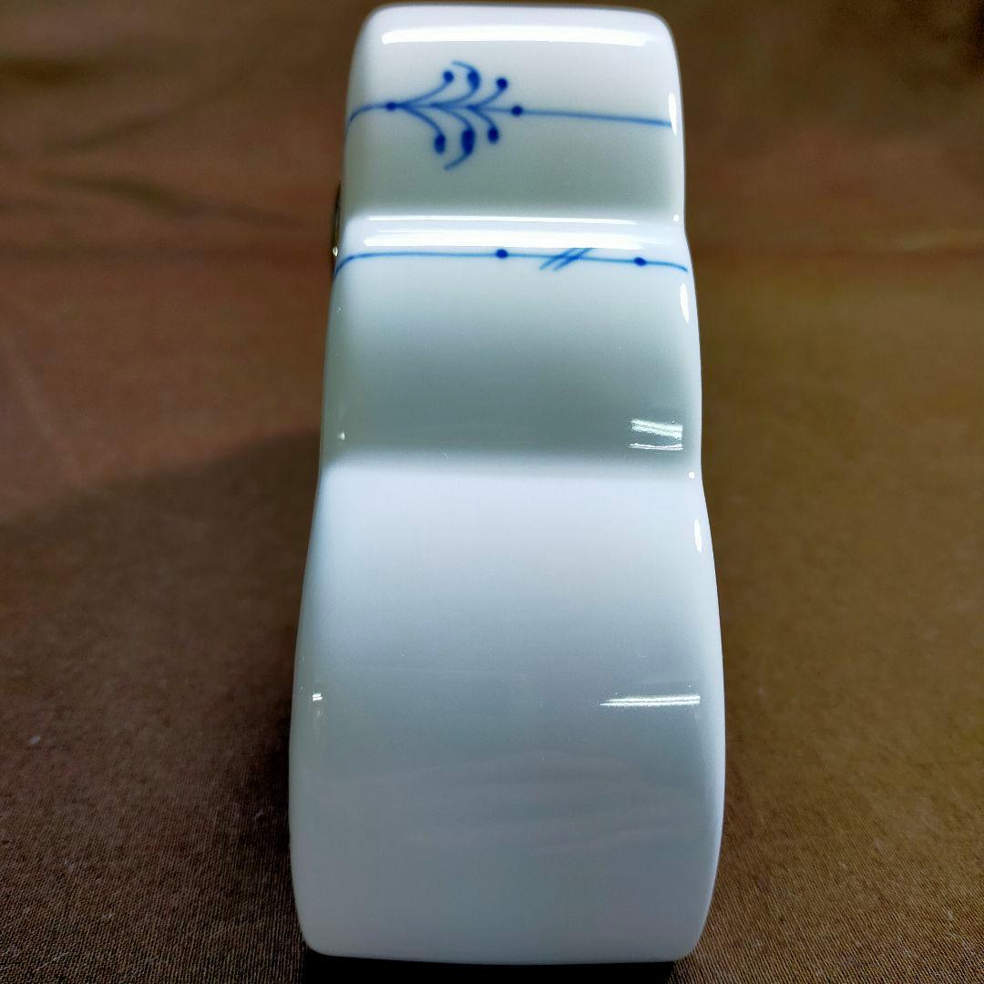 ロイヤルコペンハーゲン ブルーパルメッテ 置き時計 稼働品！