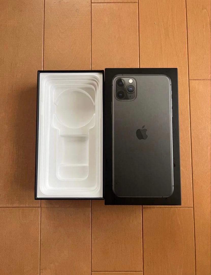 美品 iPhone 11 Pro Max スペースグレー 256gb シムフリー
