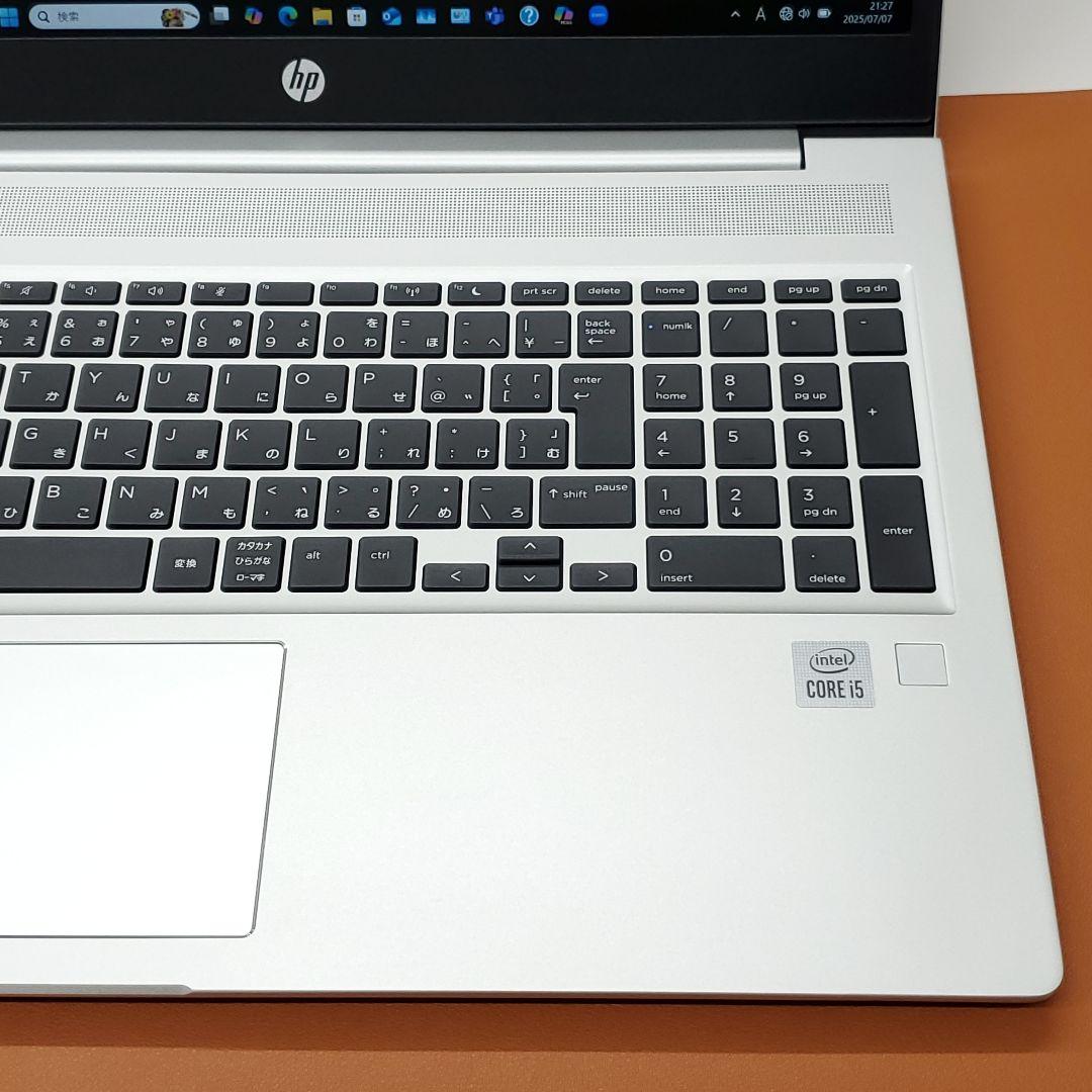 【商品番号1883】hp　15.6型ノートパソコン　2021年製