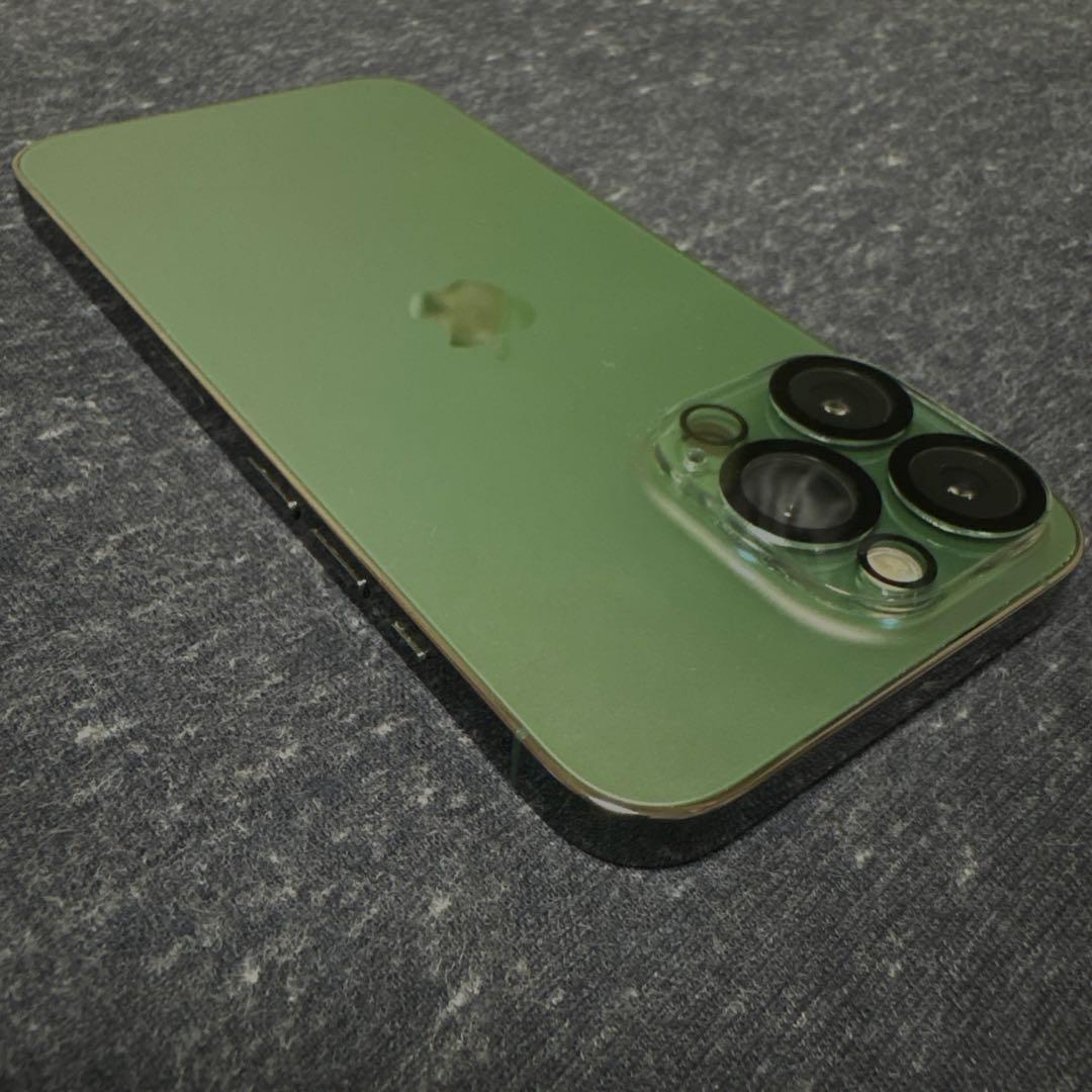 【美品】iPhone13Pro 128GB アルパイングリーン SIMフリー