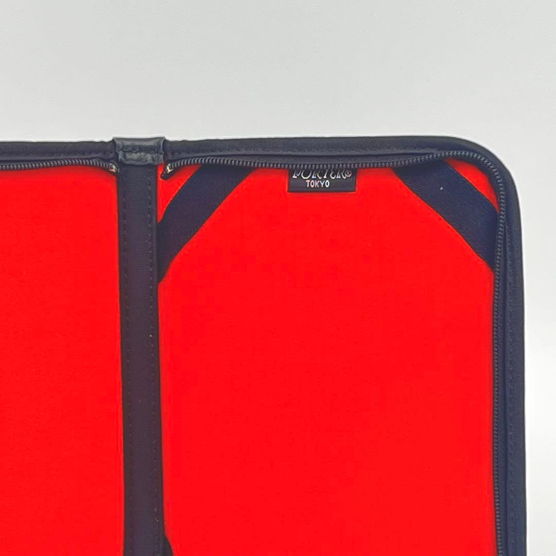 極美品 PORTERタンカー システムバインダー Kindle ケース 手帳 黒