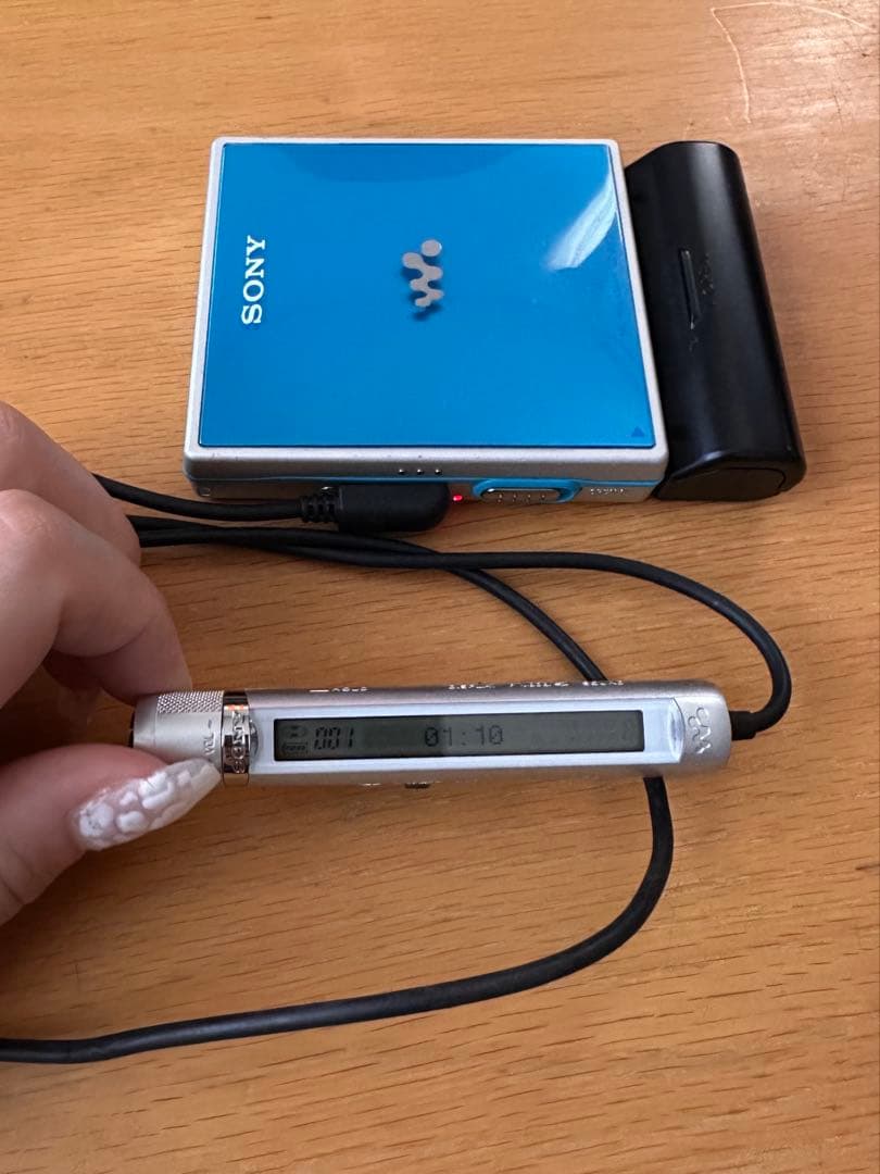 SONY MDウォークマンMZ-E620プレーヤー 青