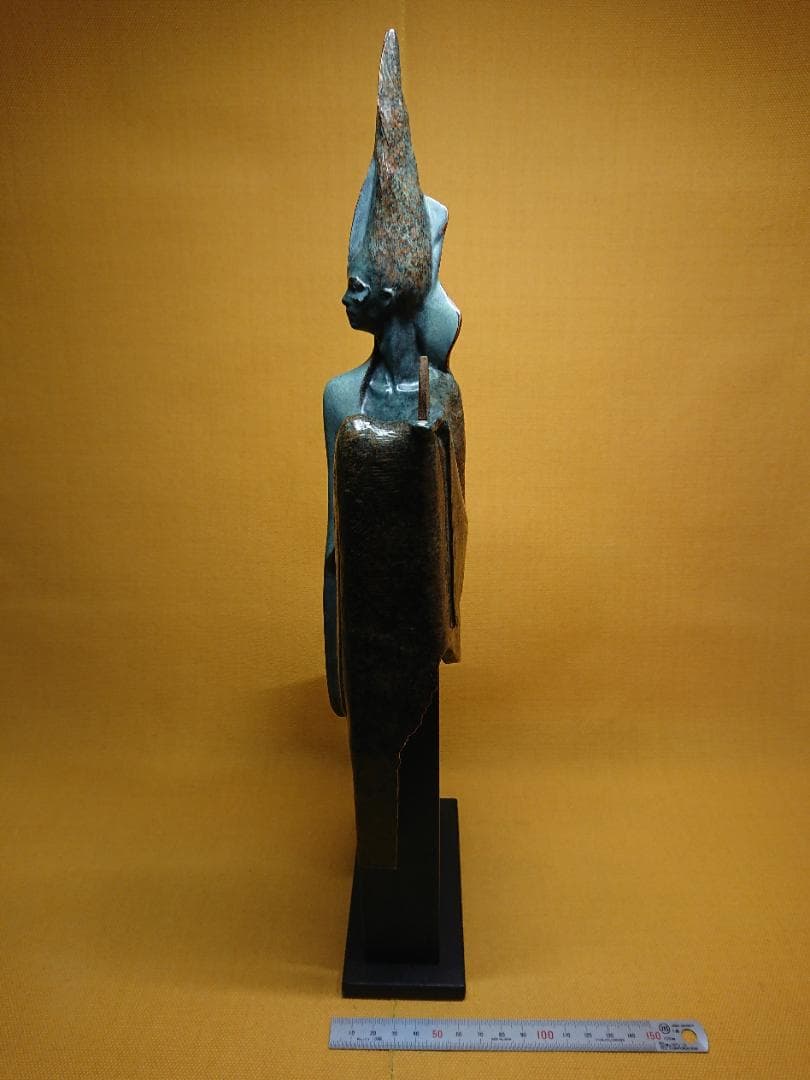 【美品】ブロンズ像　アート　銅像　西洋美術　置物　工芸品　美術品　A2871