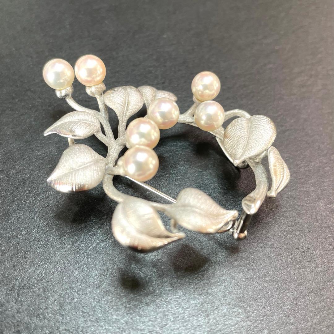 森パール　パールブローチ　入学式　卒業式　あこや真珠　コサージュ　検索-ミキモト