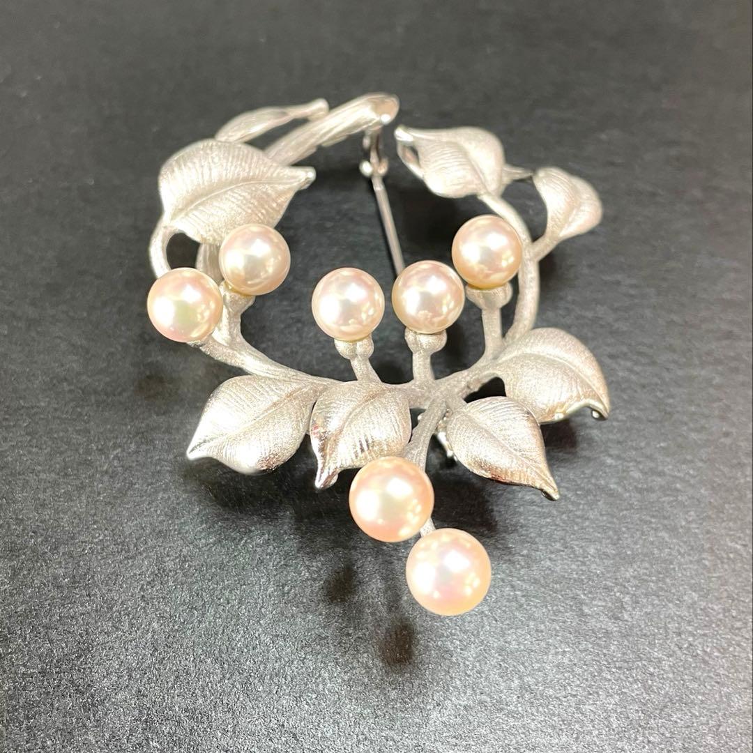森パール　パールブローチ　入学式　卒業式　あこや真珠　コサージュ　検索-ミキモト