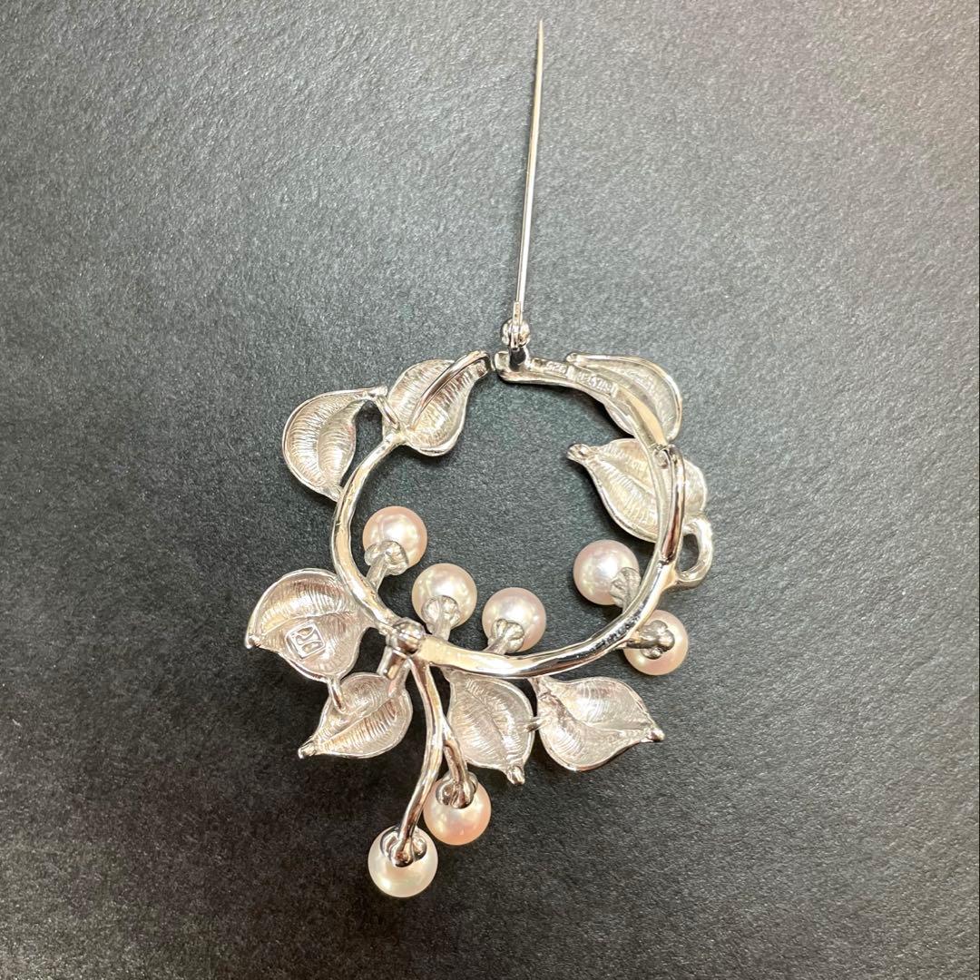 森パール　パールブローチ　入学式　卒業式　あこや真珠　コサージュ　検索-ミキモト