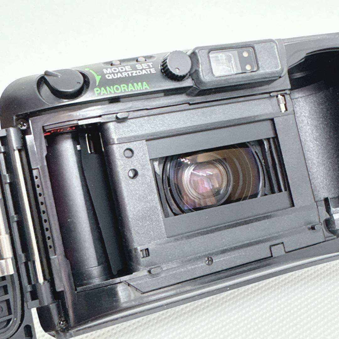 【美品】 動作確認済み OLYMPUS μ（ミュー） ZOOM 105 黒 希少