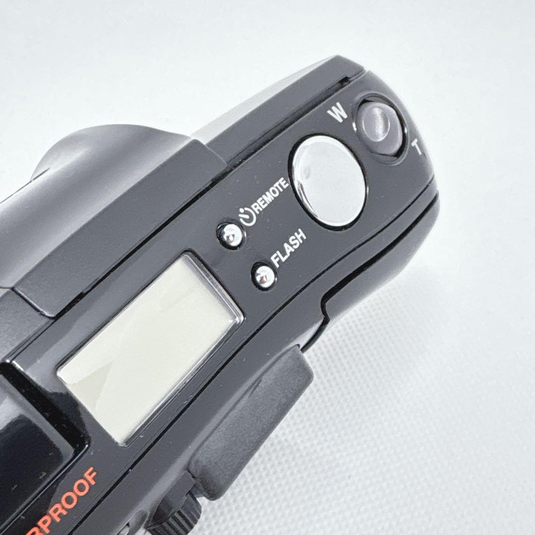 【美品】 動作確認済み OLYMPUS μ（ミュー） ZOOM 105 黒 希少