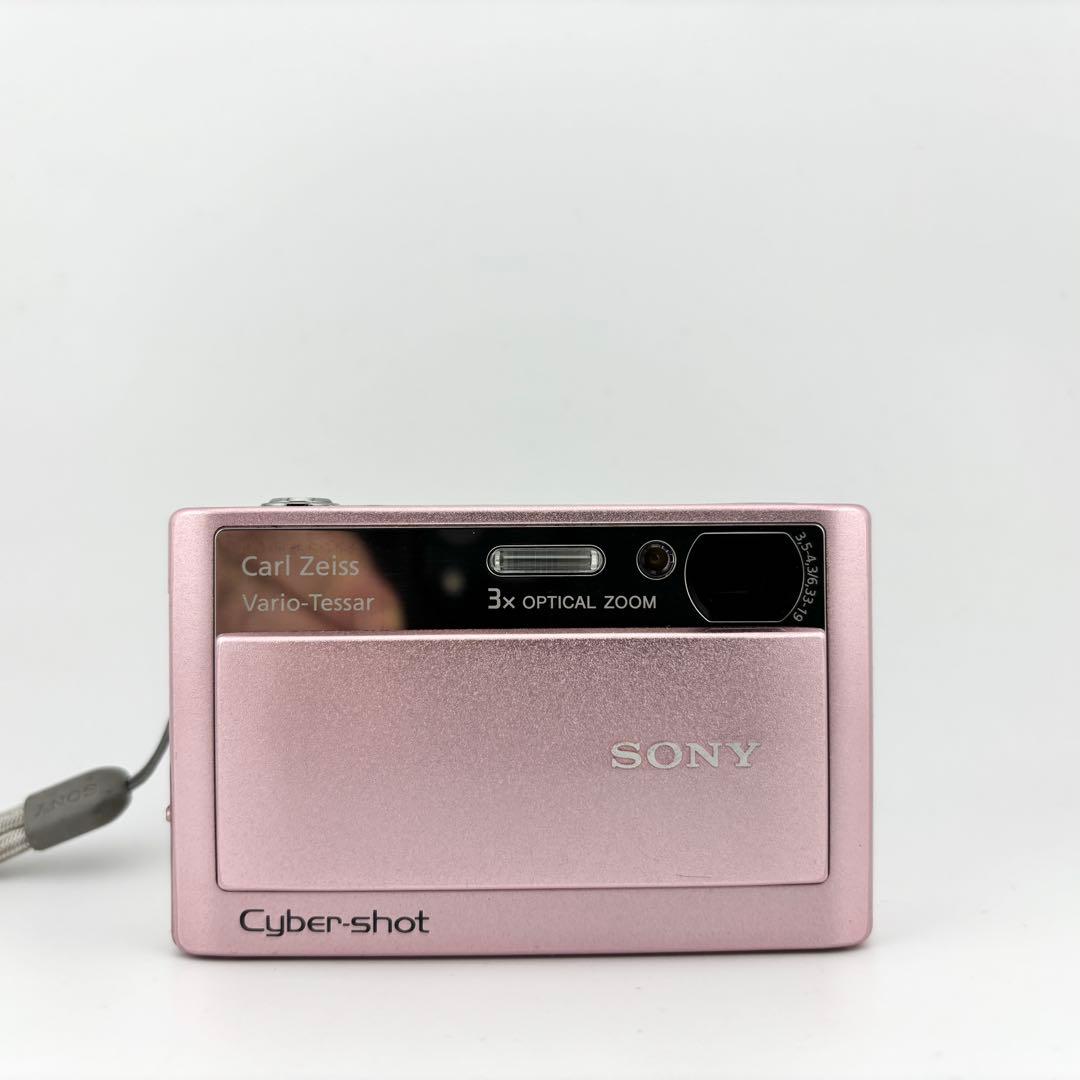 【完動品】希少ピンク　SONY DSC-T20 動作保証　ソニー