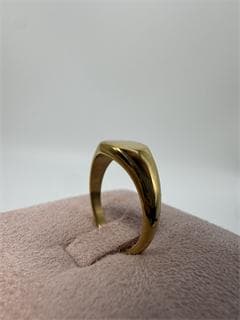 K18ゴールド オクタゴンリング2.5g 11号