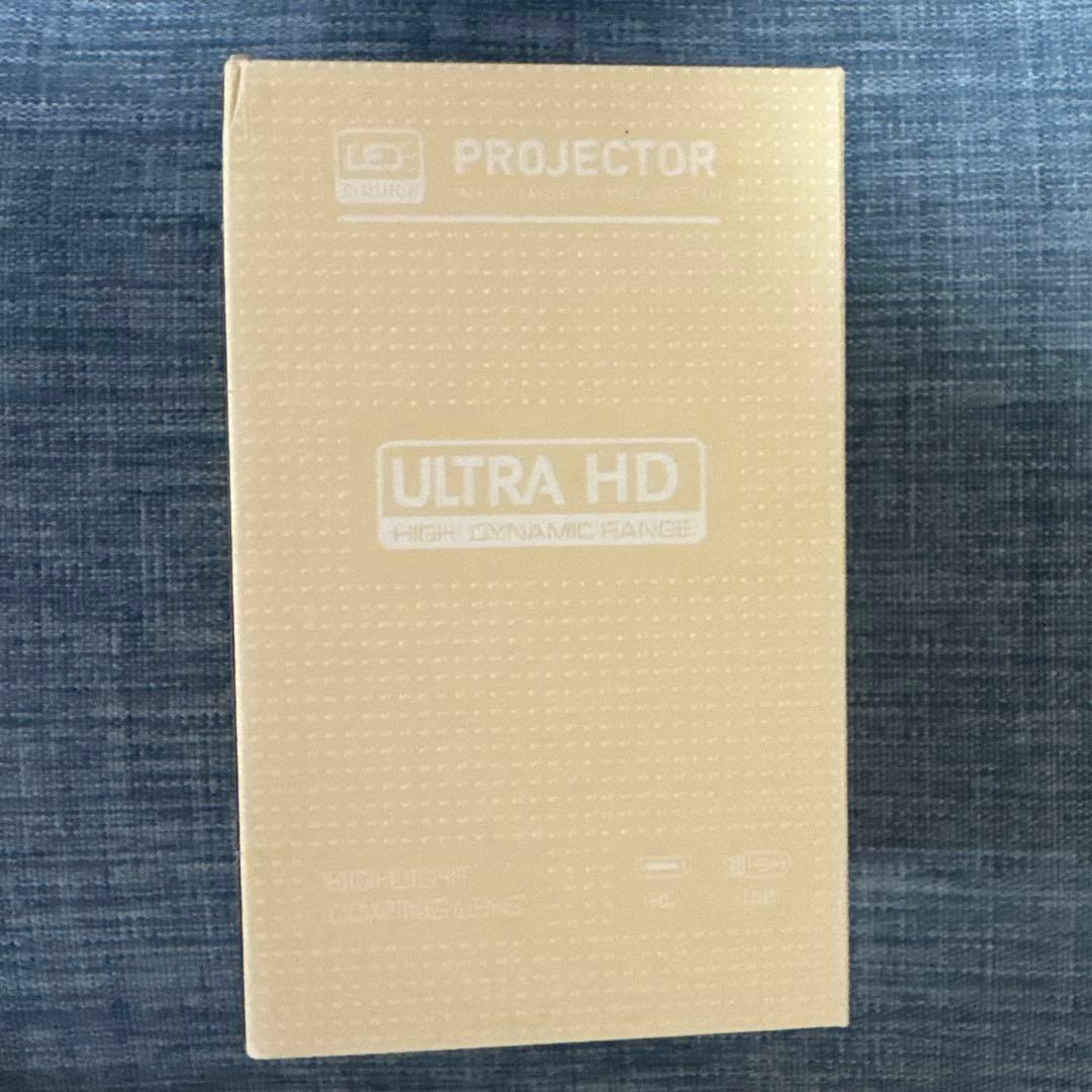 プロジェクター家庭用 小型4K対応 AndroidTV 高輝度Bluetooth