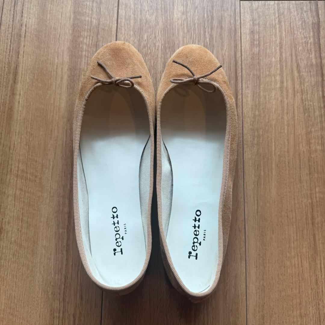 Repetto キャメル　バレエシューズ　40