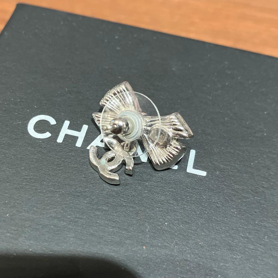 Y*様 CHANEL シャネル　ピアス　リボン　片方　ココマーク　A22P