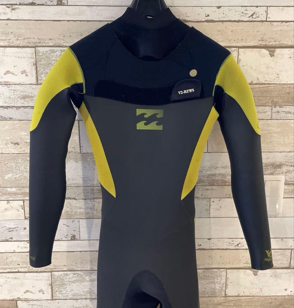 【ビラボン 160cm】メンズ S程度 56kg セミドライ 5/3mm 裏起毛