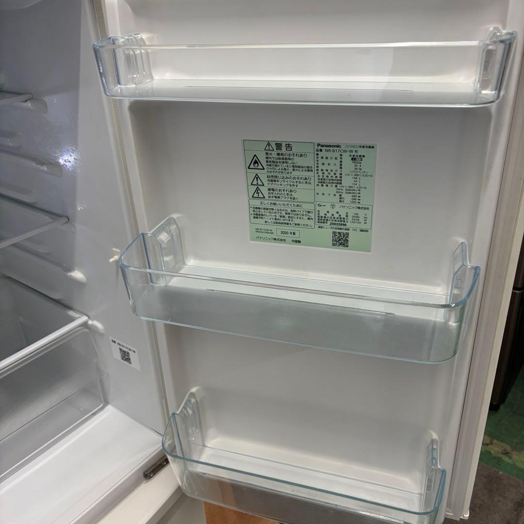 ★148　冷蔵庫　パナソニック　一人暮らし　安い　綺麗　中古　右開き　設置無料