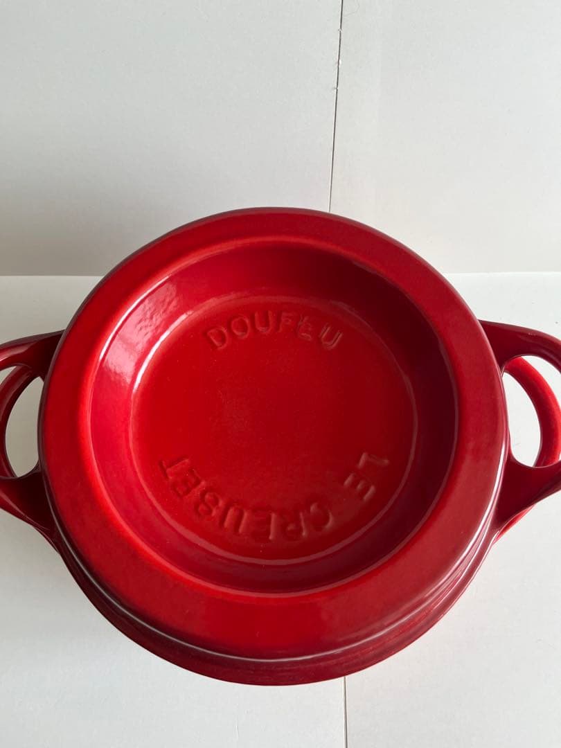 廃盤　ルクルーゼ　le creuset デュッフ　DOUFEU 20cm レッド