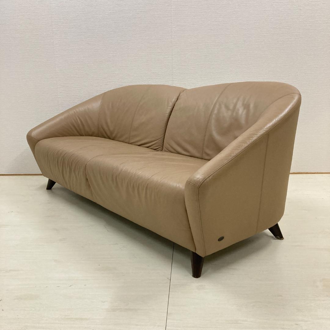 日本フクラ　LongLife　本革　３人掛けソファ　トリプルソファ