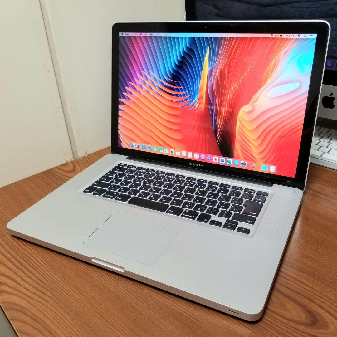 超美品 MacBook Pro 15インチ i7/16GB/740GB