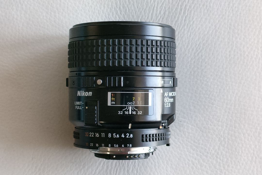 AF MicroNIKKOR 60mm f/2.8　接写撮影セット通常撮影もOK