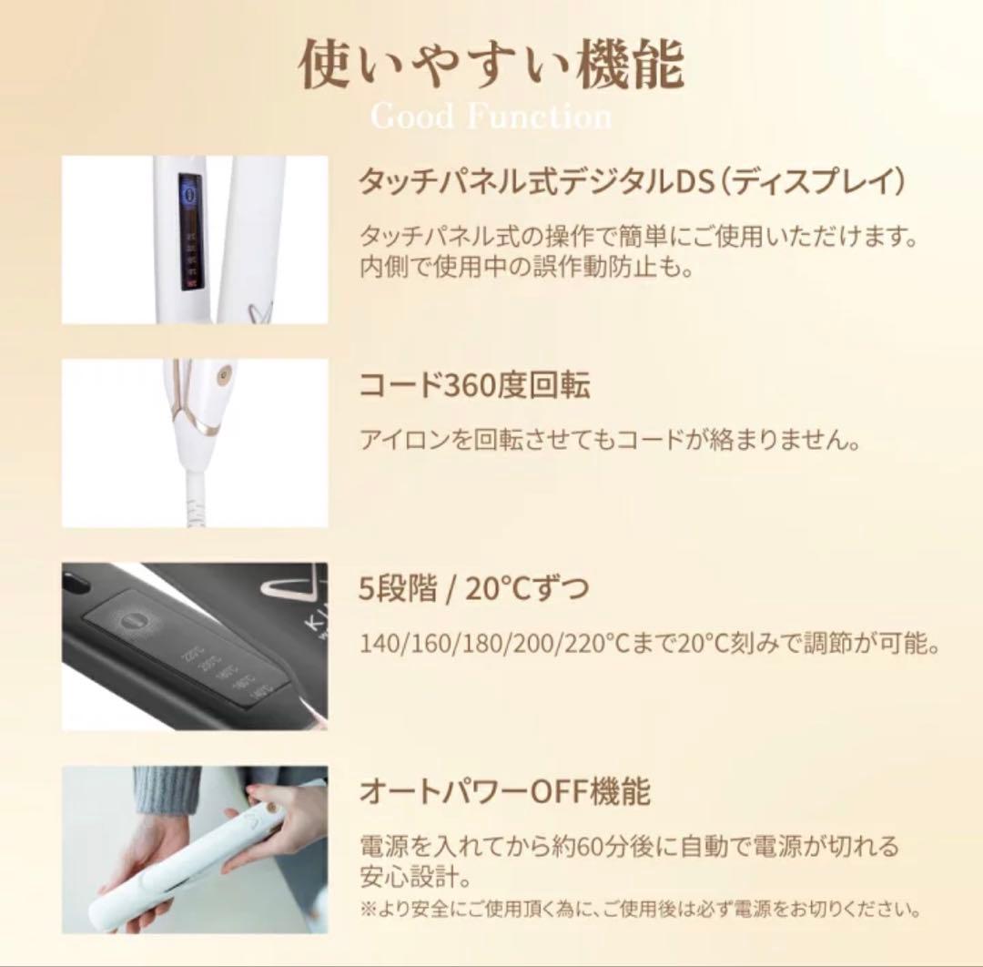 絹女ストレートアイロン WORLDWIDE MODEL DS200