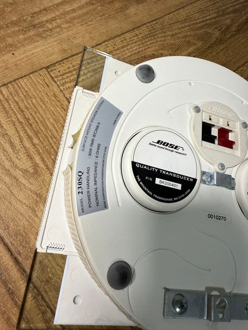 BOSE 薄型スピーカー 2台セット 薄型壁掛けスピーカー◎230SQ◎ボーズ