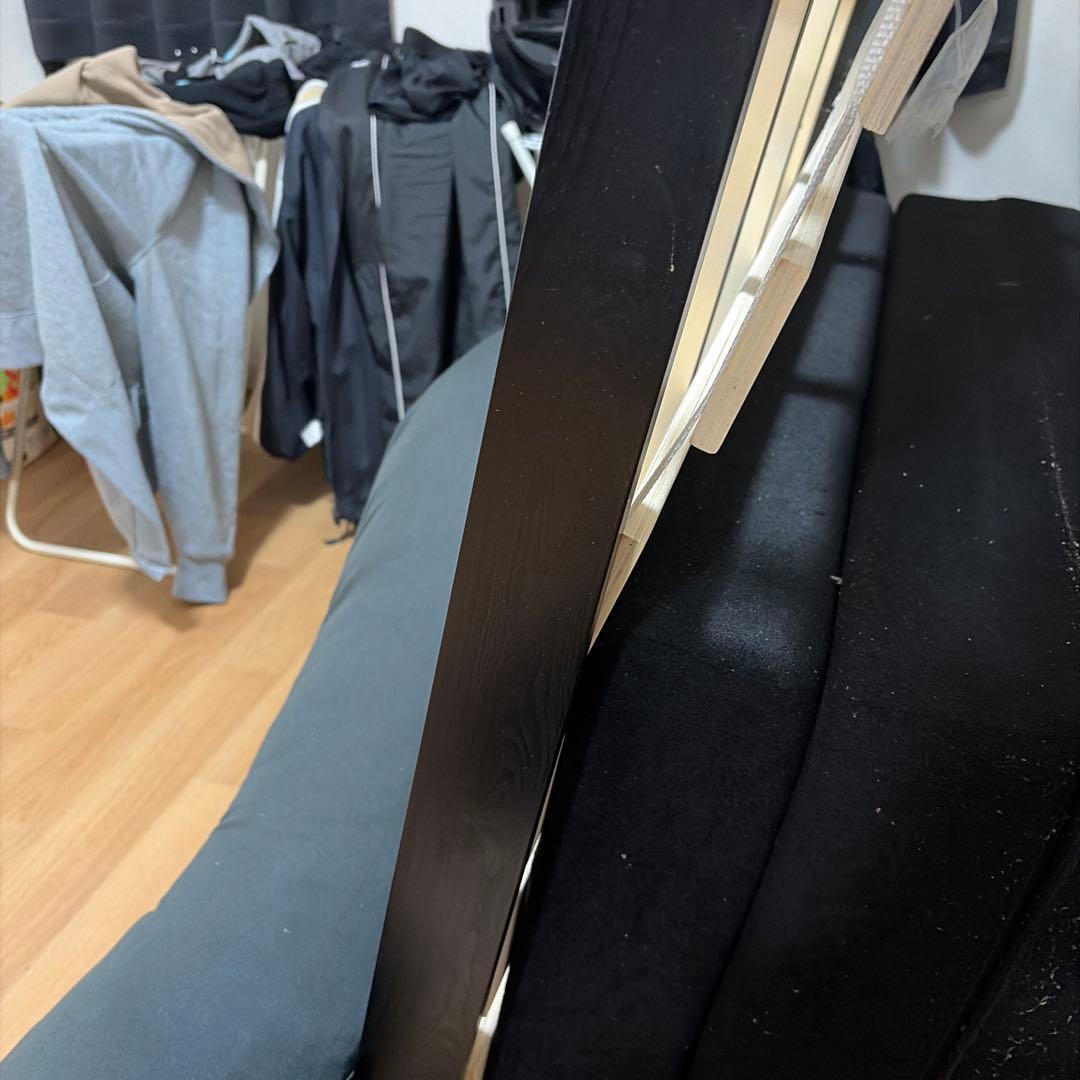 シングルベッド組み立て済み マットレス ハグもっち付き